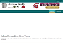 Tablet Screenshot of ankaramezarci.com
